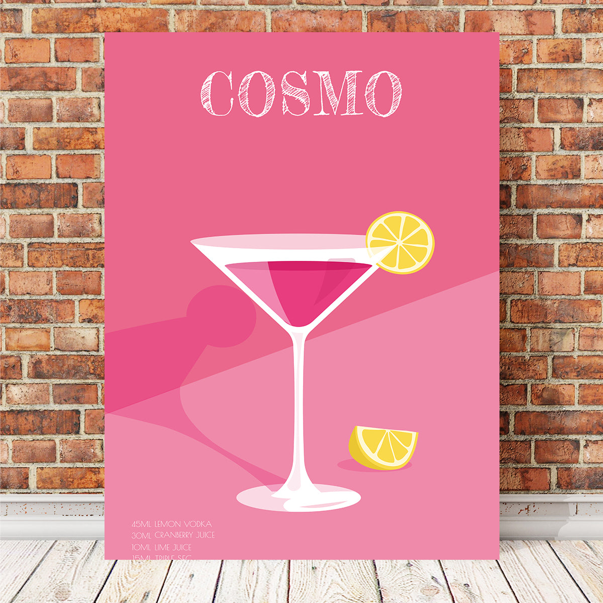 Stunning Cosmopolitan Wall Art by Groovy Vibe Studio