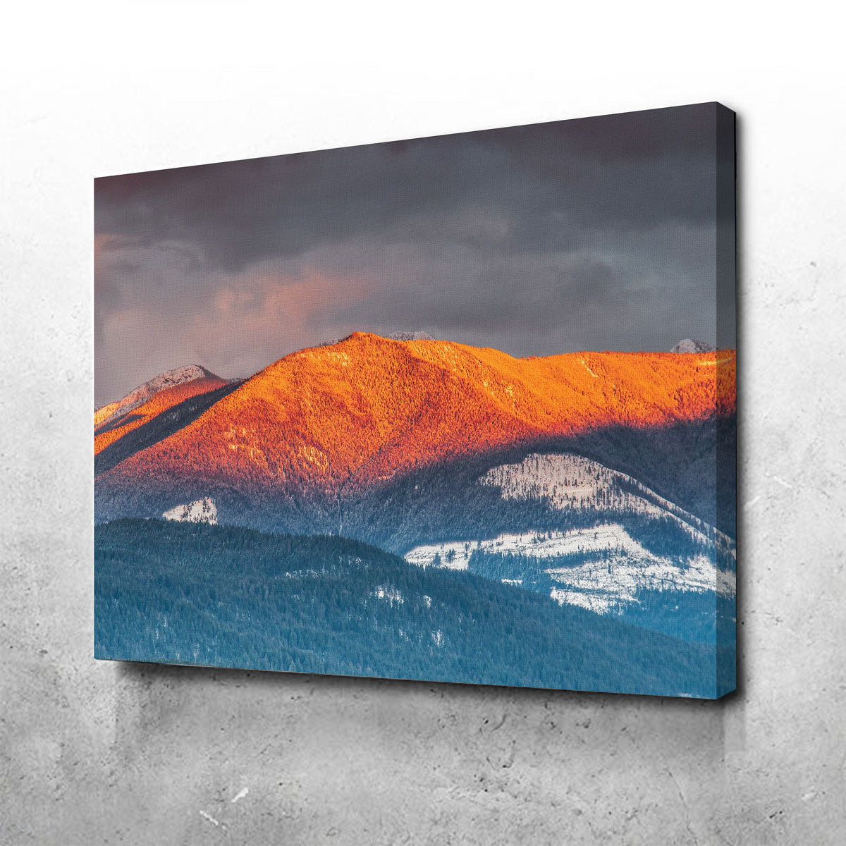 Stunning Kootenay Peaks Wall Art by Mike Cotton