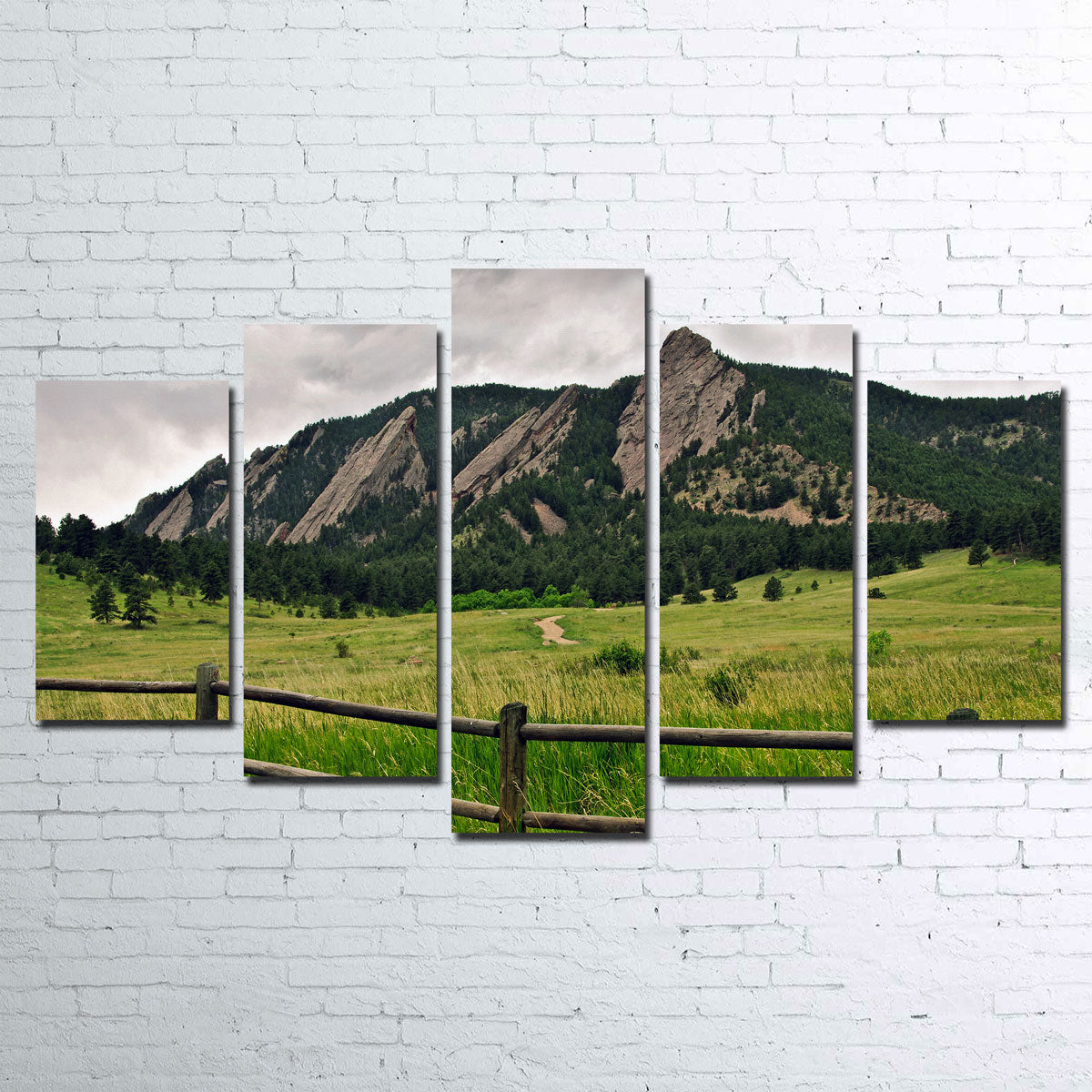 Boulder Flatirons Stunning Wall Art for Home Decor