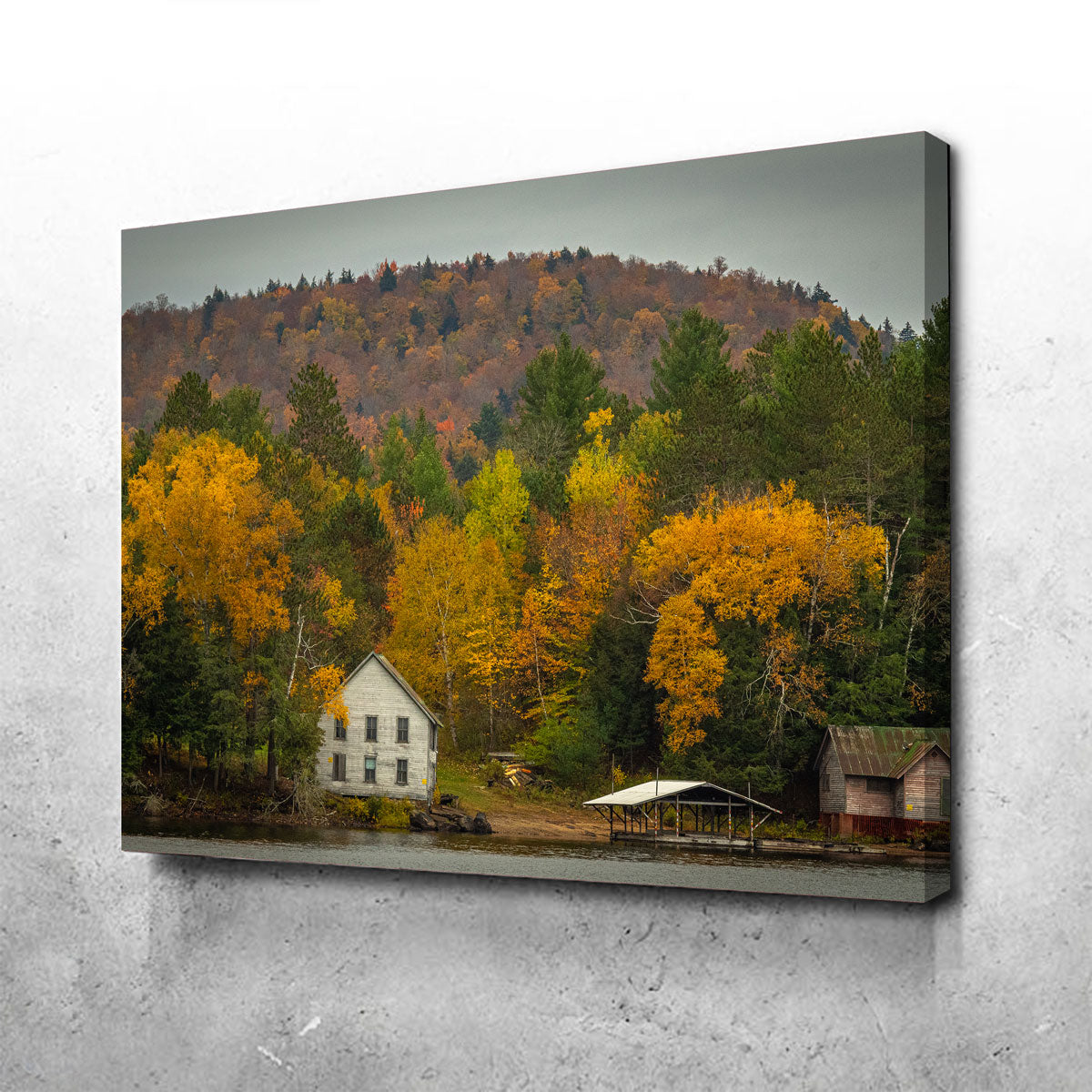 Stunning Fall in the Adirondacks Wall Art by Dennis Maida