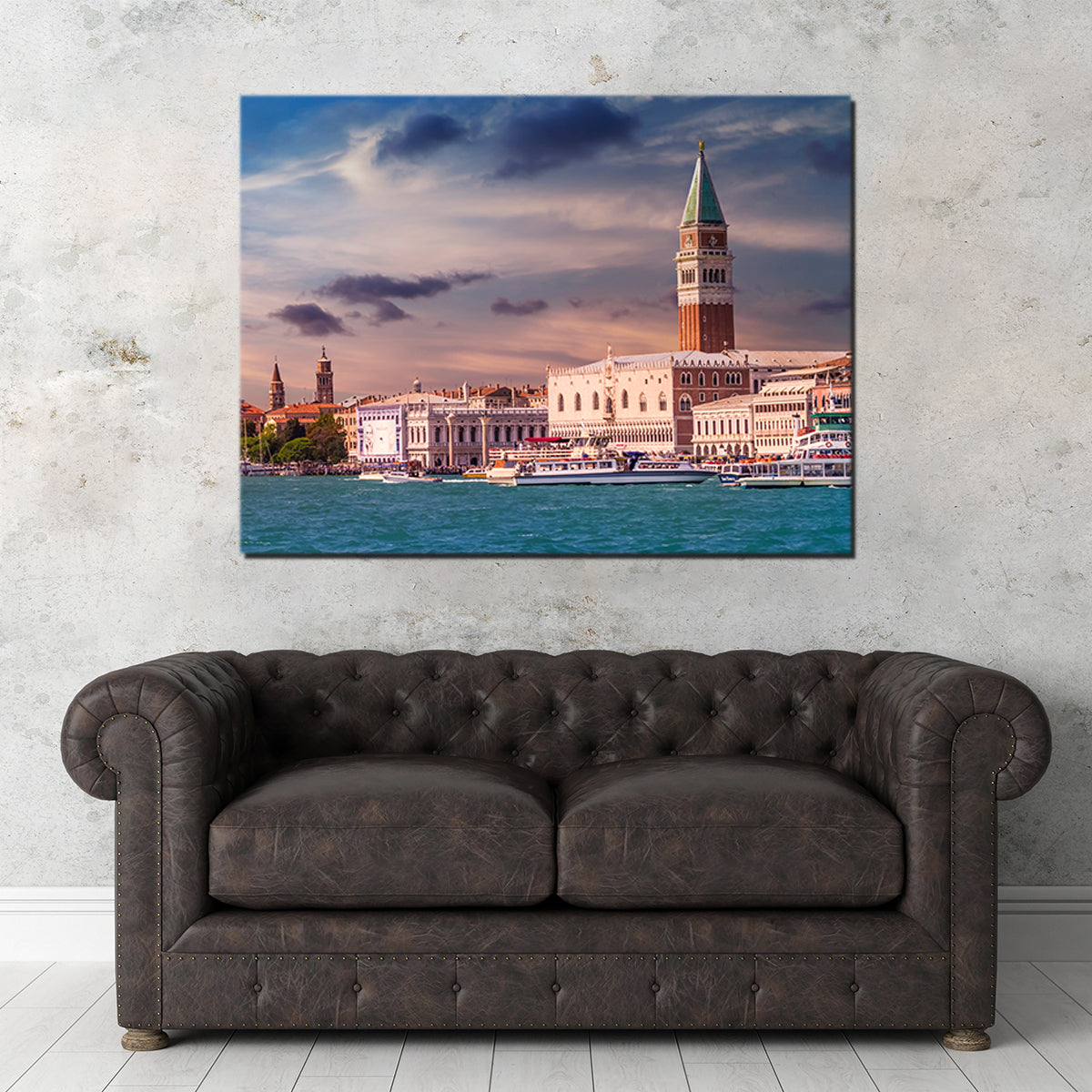 Stunning Venice Panorama Wall Art by Melanie Viola