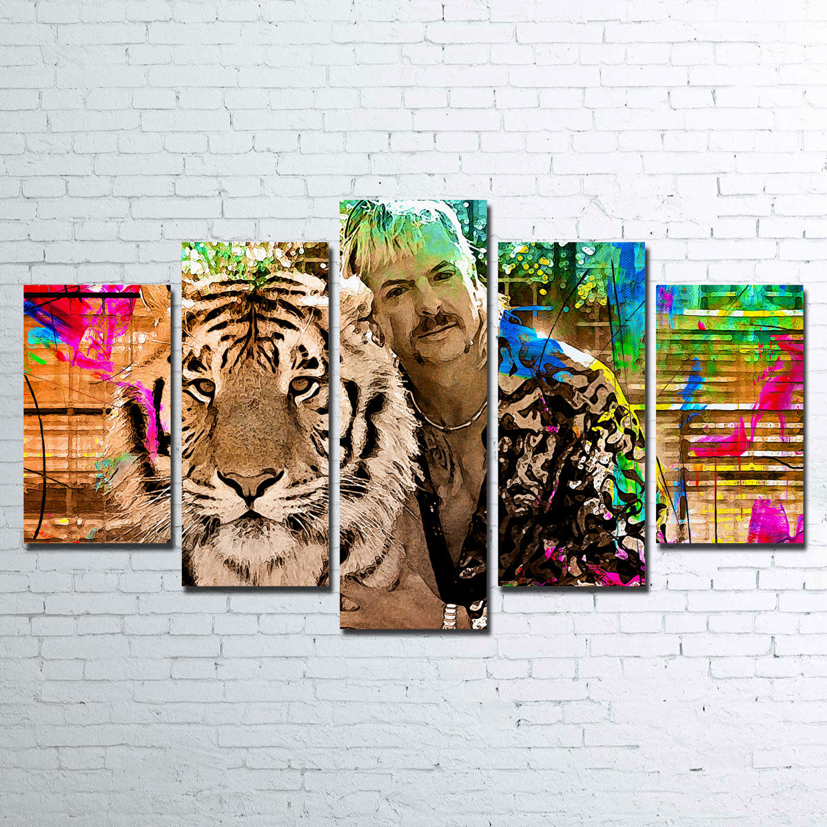 Stunning Tiger King Wall Art for Home Decor