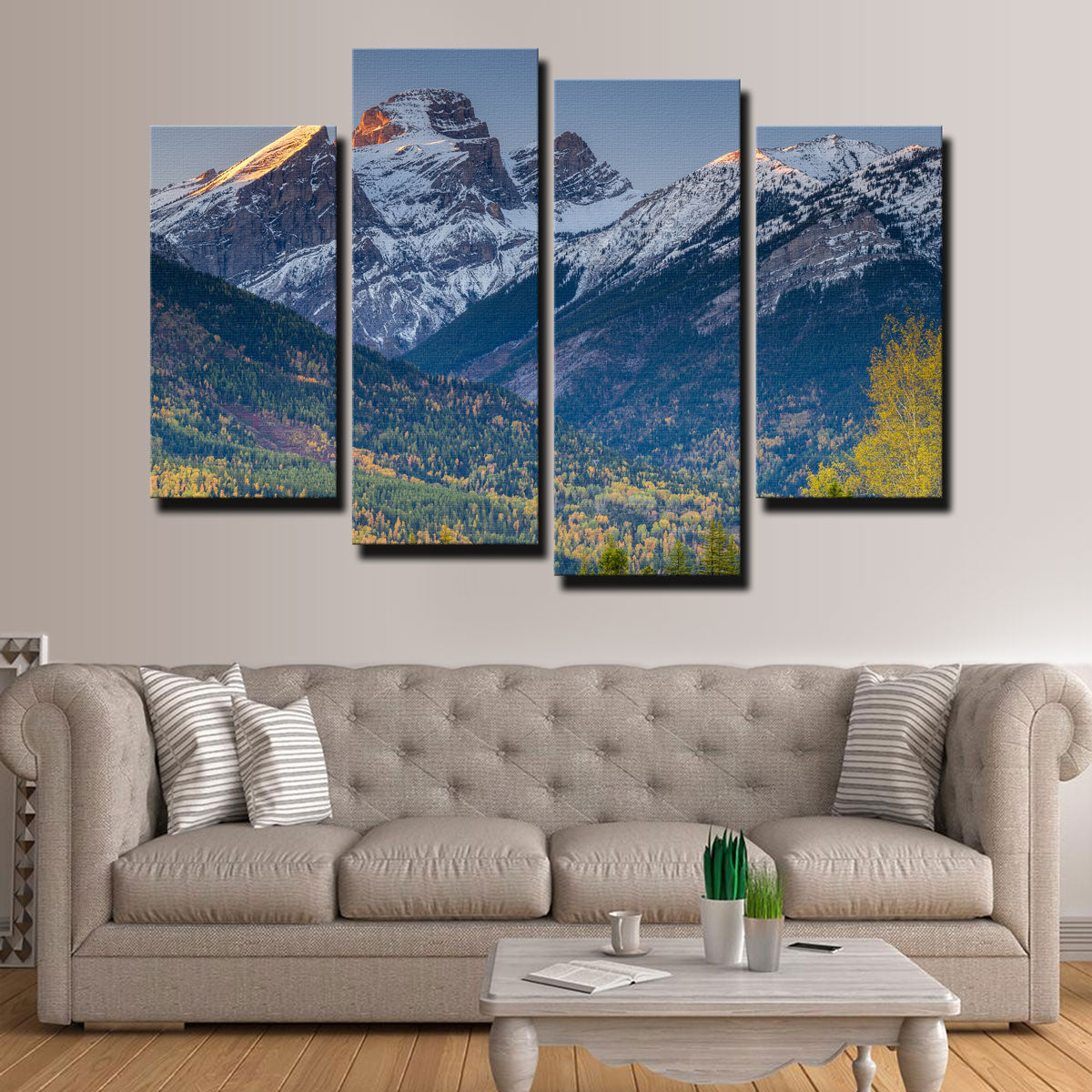 Exquisite Three Sisters Wall Art by Mike Cotton