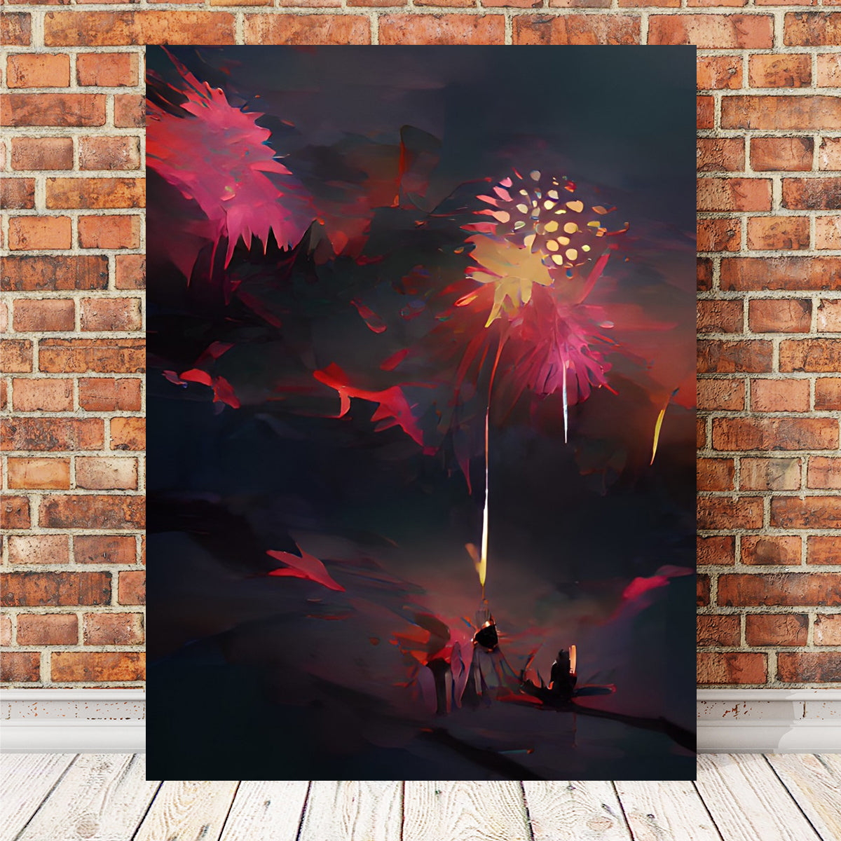 Stunning Fireworks Wall Art by Gabriel Ritcey
