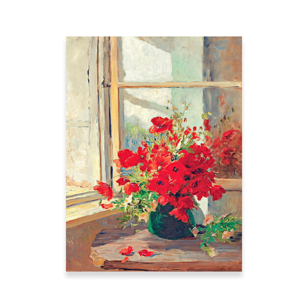 Stunning Bouquet of Poppies Wall Art by Denise Dundon