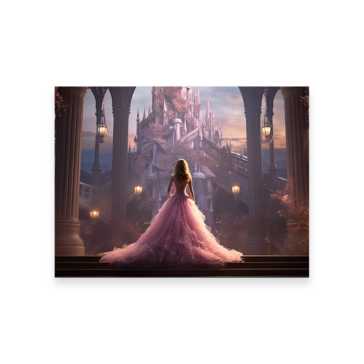 Enchanting Fantasy Princess Wall Art