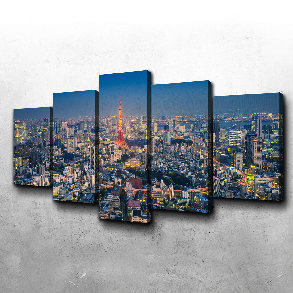Stunning Tokyo Skyline Wall Art for Modern Decor