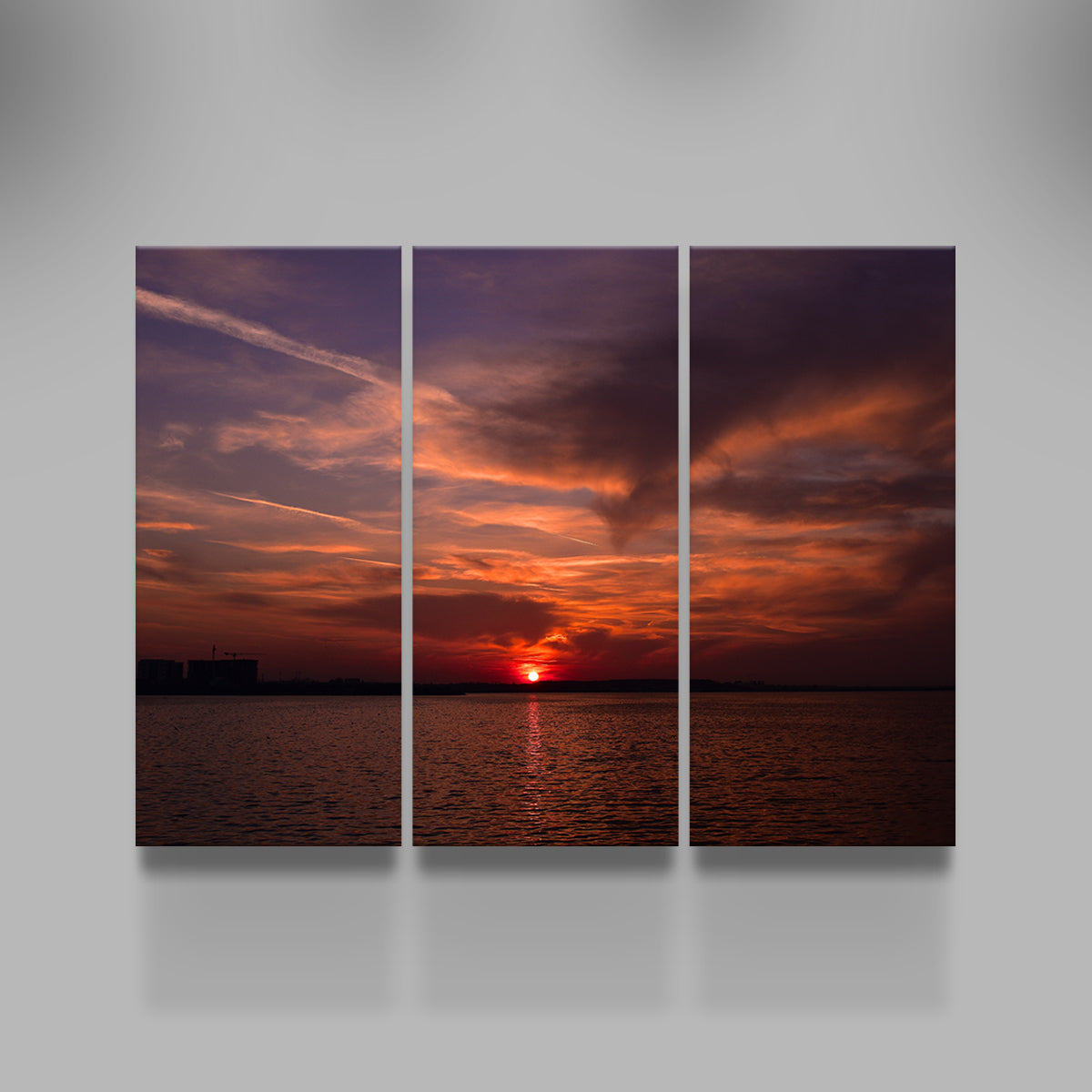 Stunning Bucharest Sunset 1 Wall Art for a Captivating Home Decor