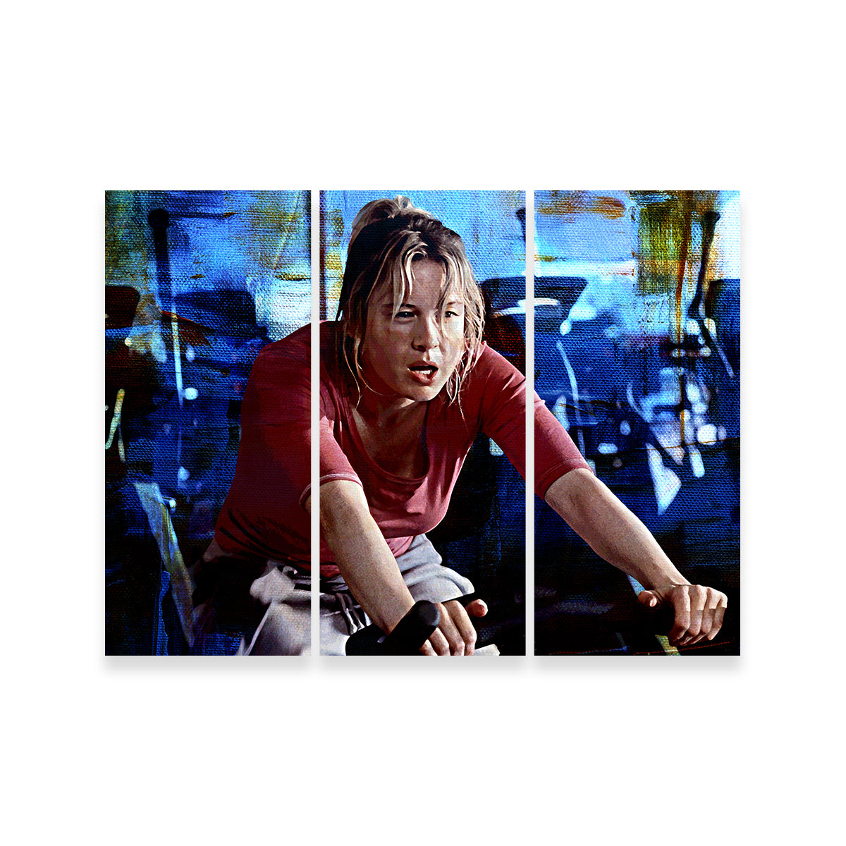 Bridget Jones Workout Inspiring Wall Art for Fitness Enthusiasts