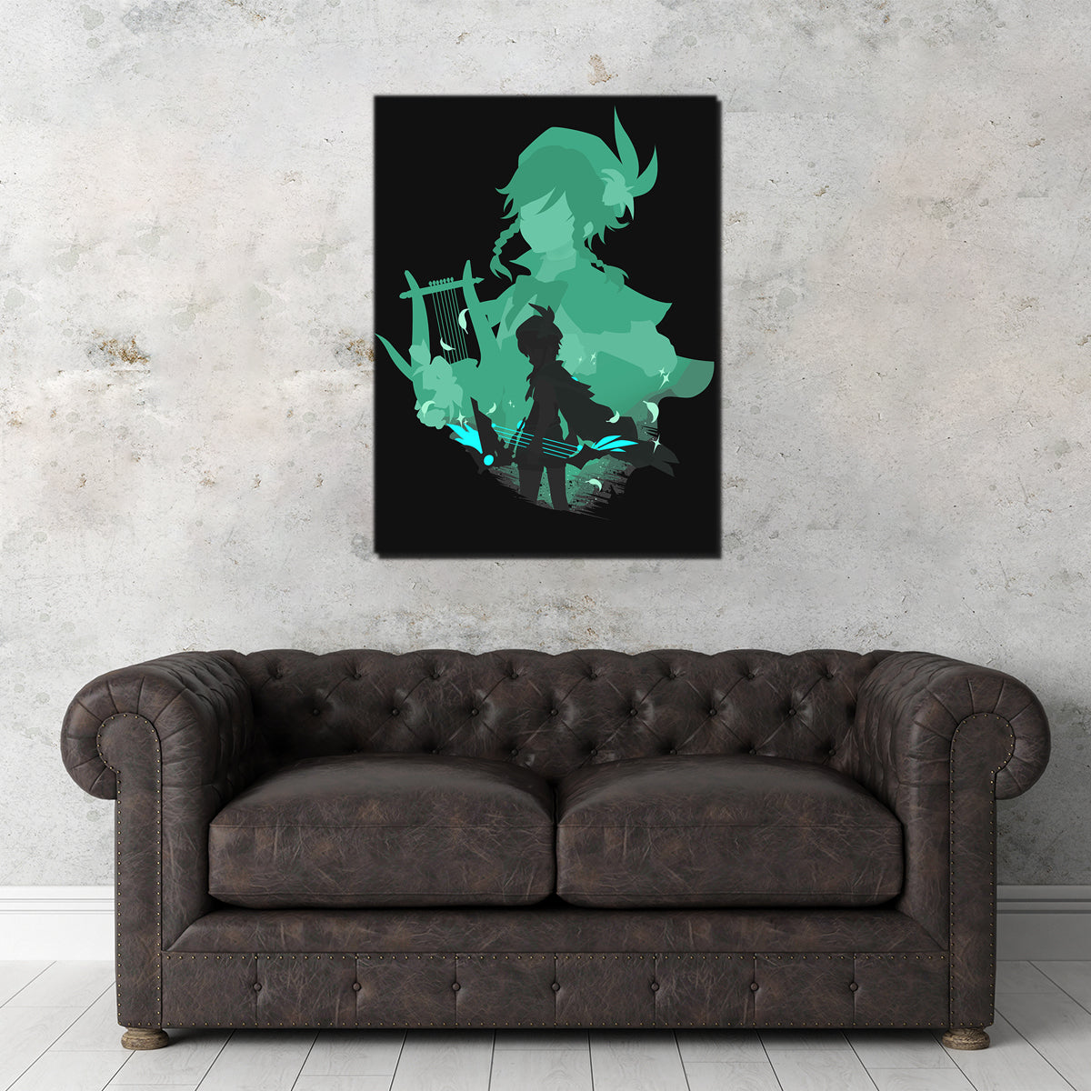 Venti Premium Wall Art by Amrisaurus