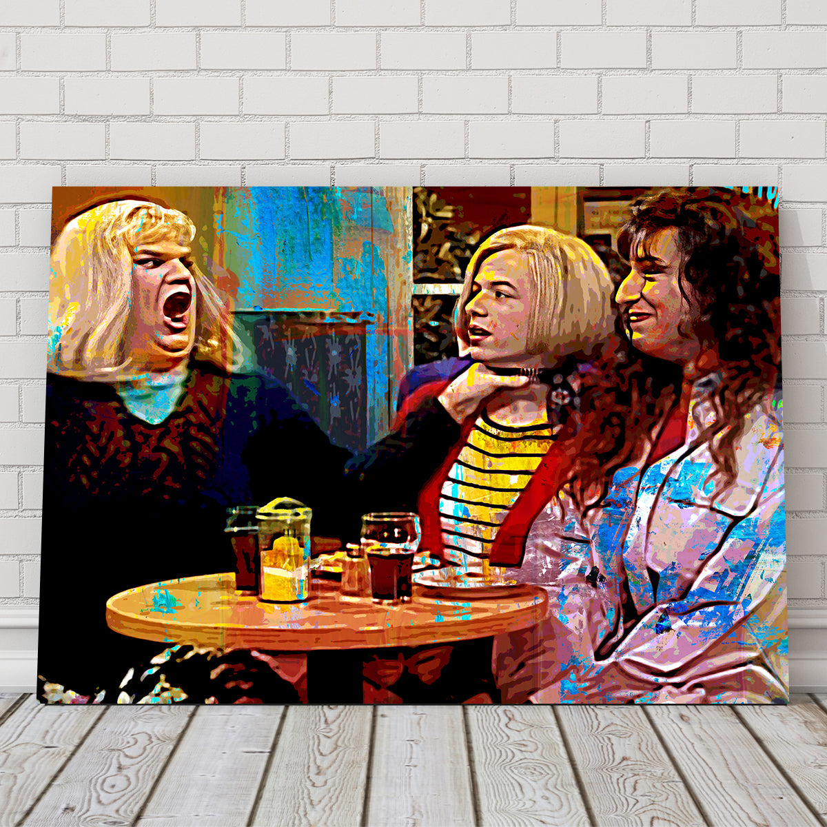 Stunning 'Lay Off Me I'm Starving' Wall Art for Your Home Decor