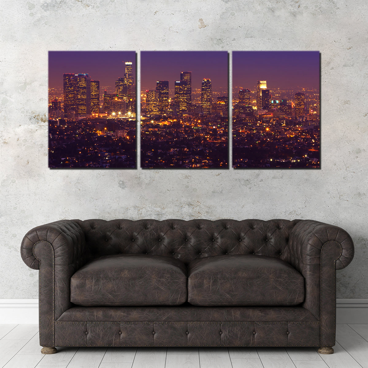 Stunning LA Skyline Wall Art for Your Home Decor