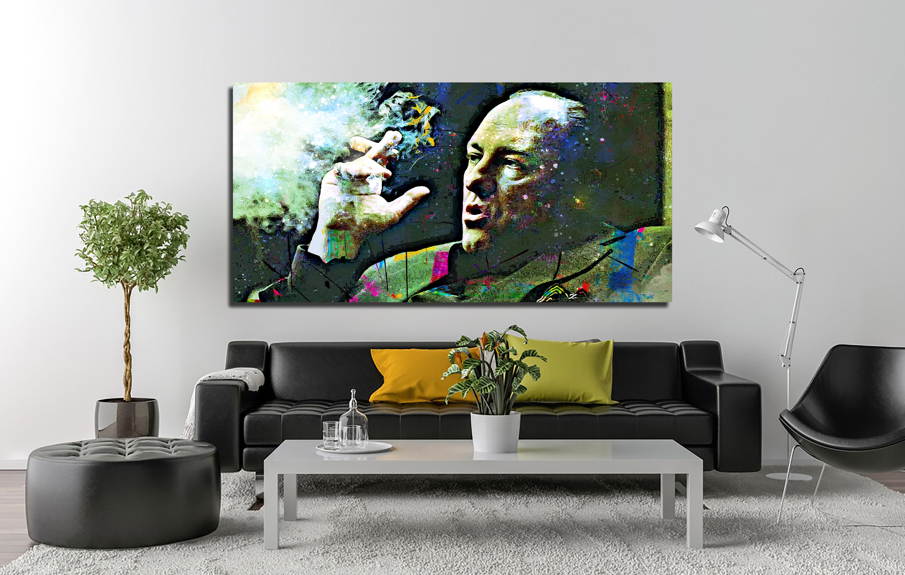 Tony Soprano Stunning Panoramic Wall Art for Home Decor