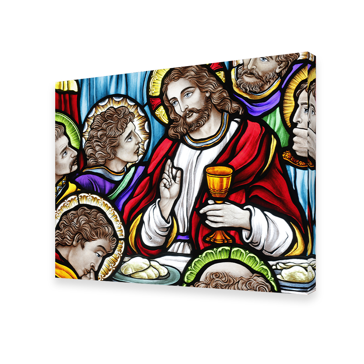 Exquisite Last Supper Canvas Print