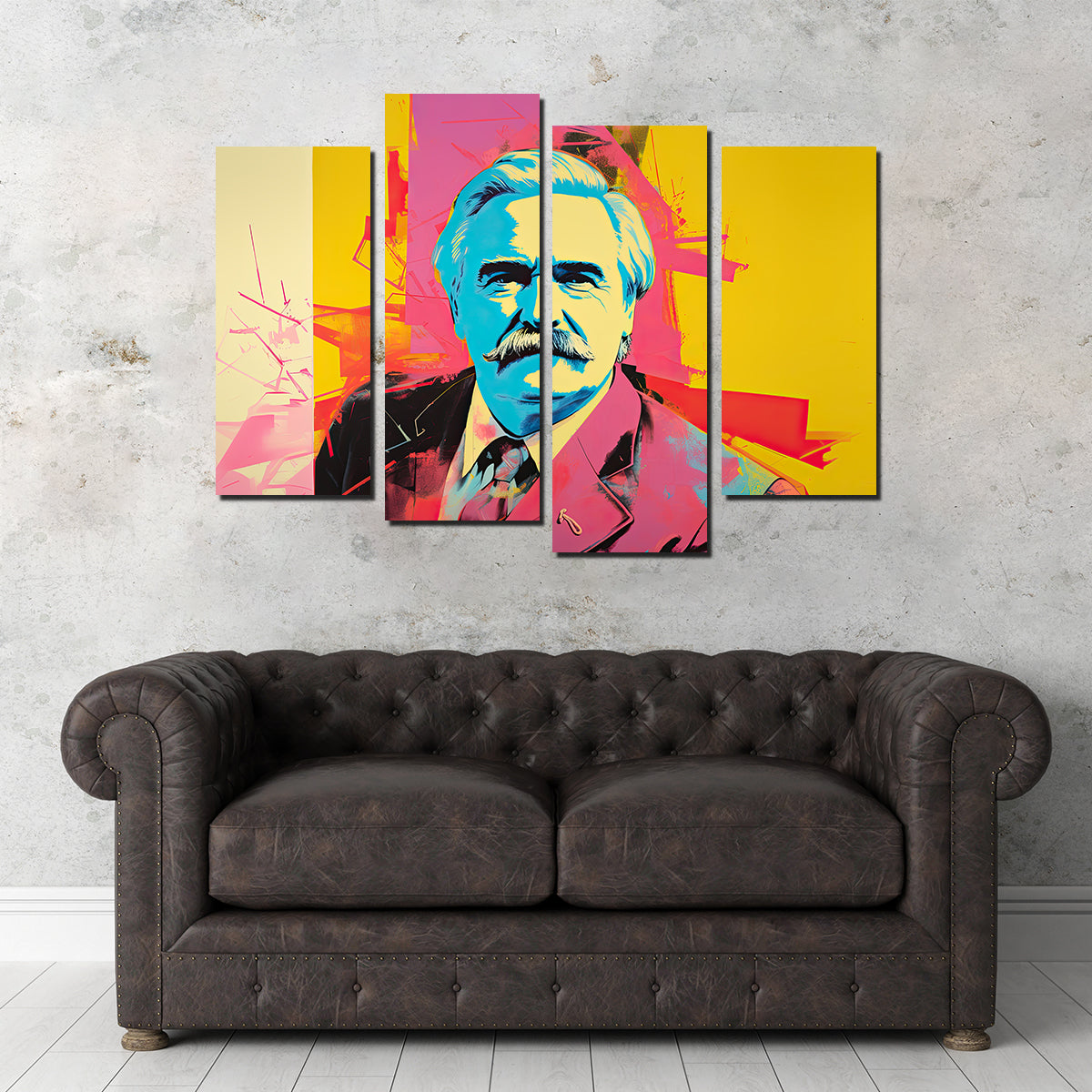 Lech Wałęsa - Stunning Warhol Style Wall Art for Your Home Decor