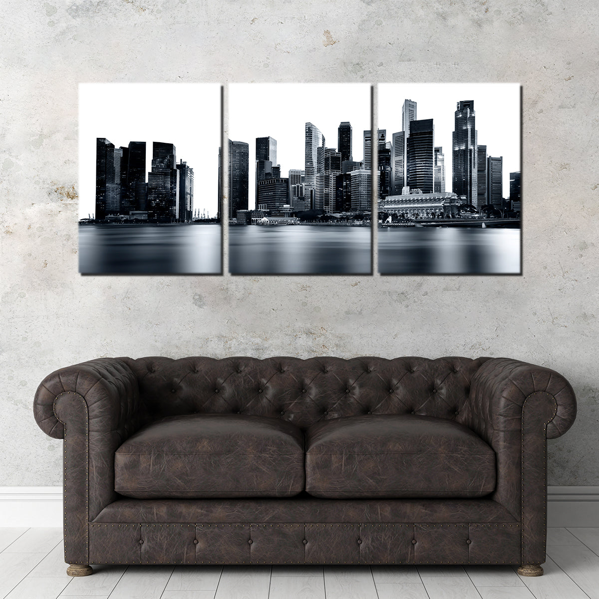Stunning Marina Bay Wall Art by Manjik Pictures