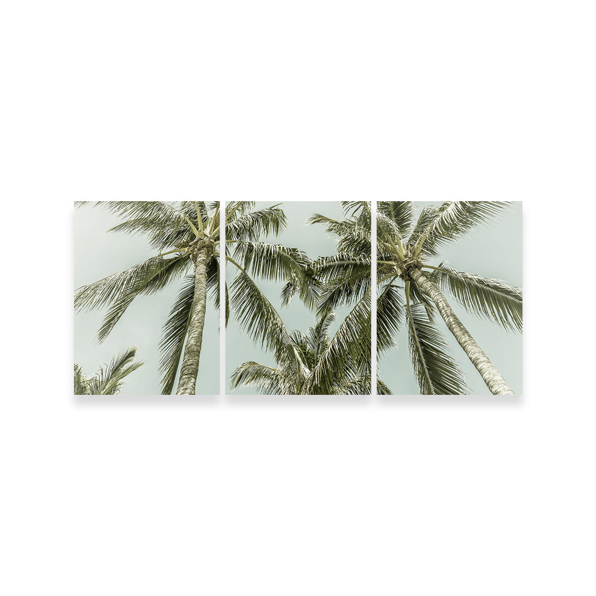 Exquisite Vintage Palm Trees Wall Art by Melanie Viola