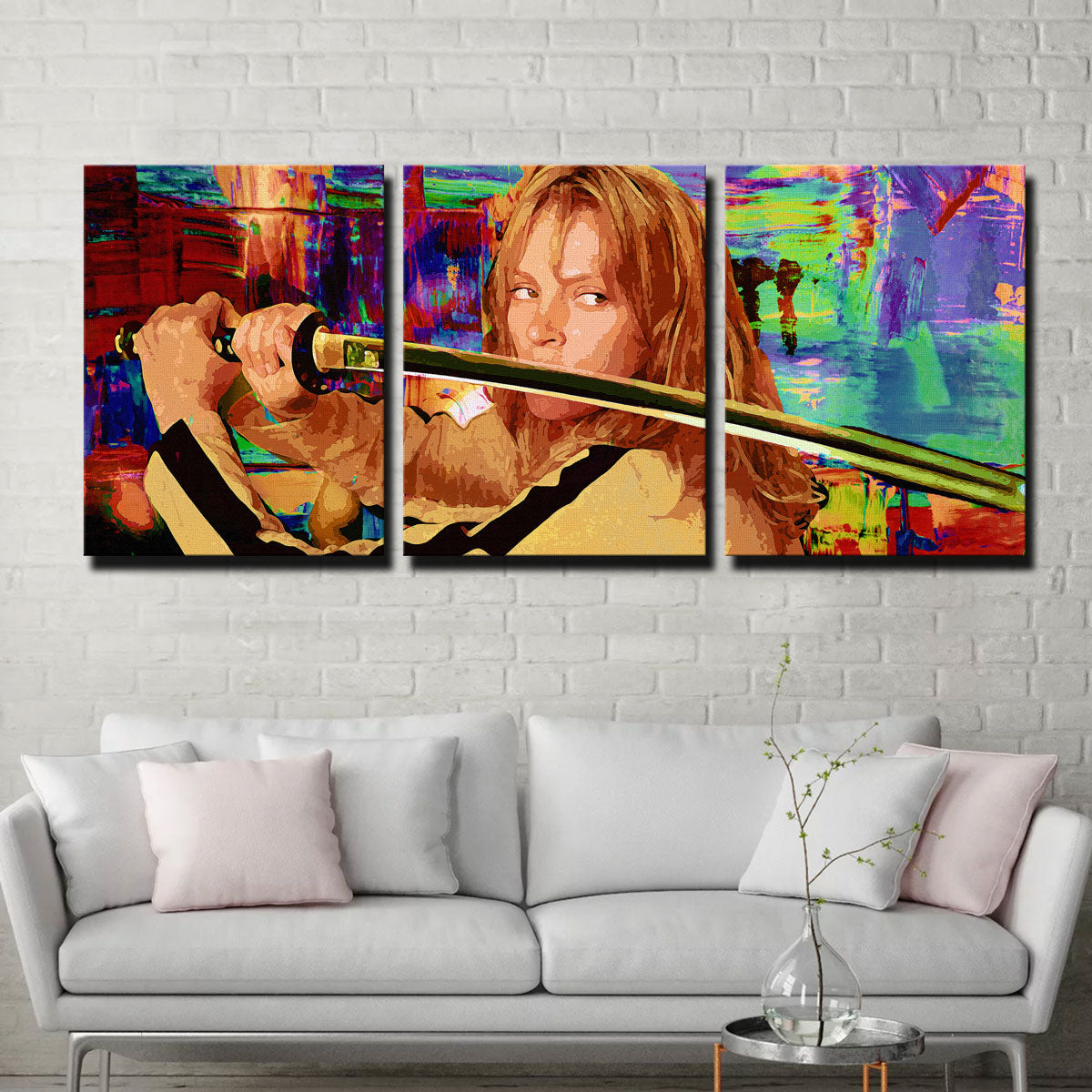 Kill Bill Inspired Wall Art - Stunning Museum-Quality Canvas