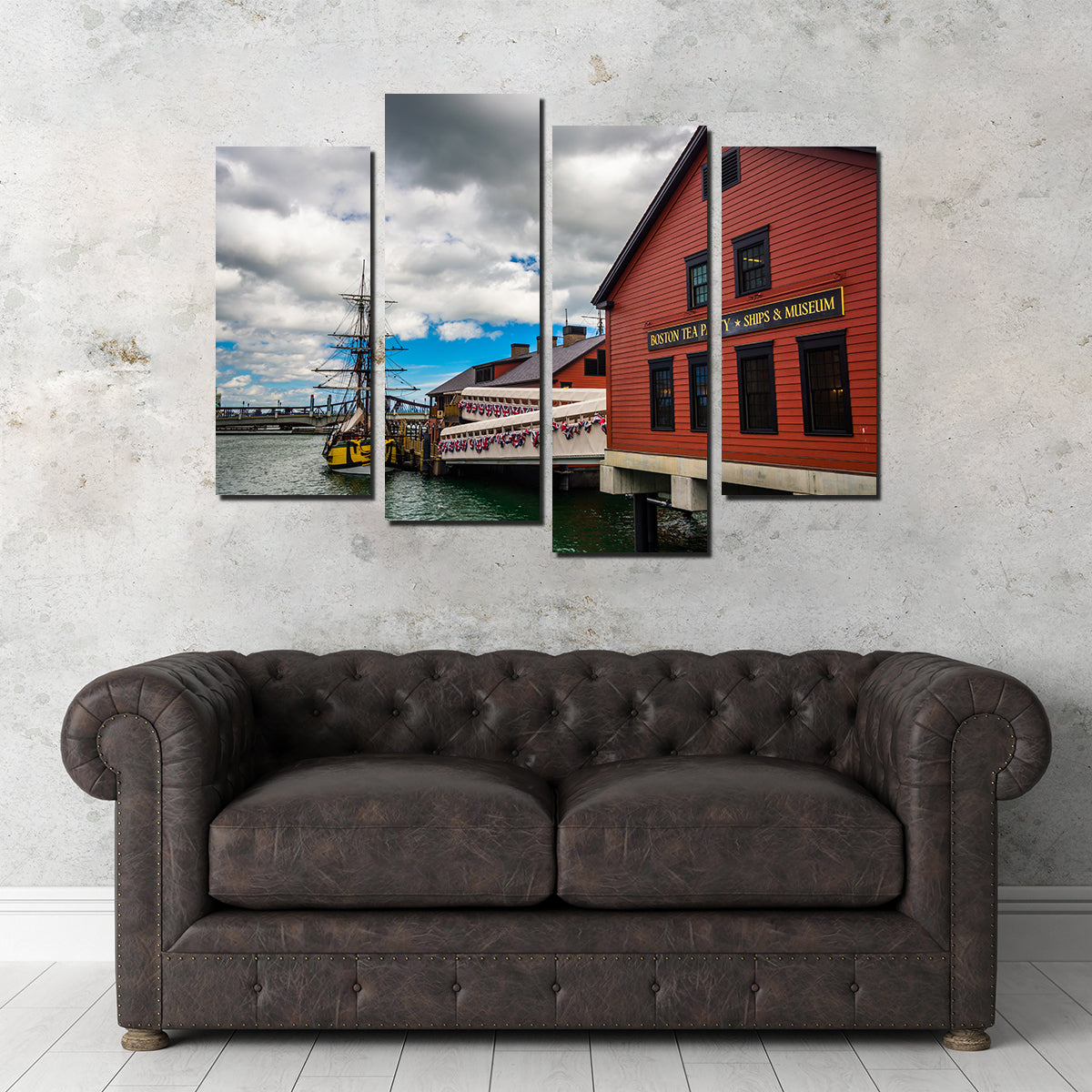 Stunning Boston Tea Party Museum Wall Art for Your Home Decor
