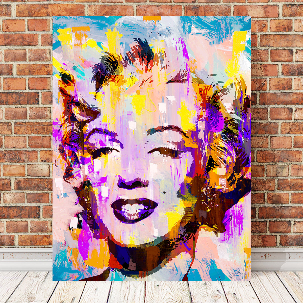 Exquisite Marilyn Rain Wall Art by Stephen Chambers