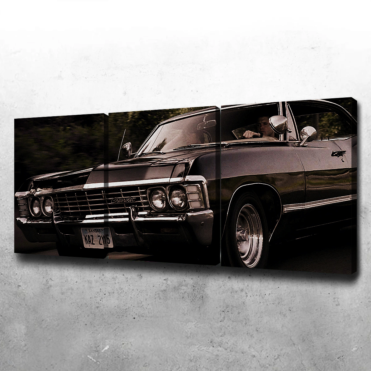 Eye - Catching Supernatural Impala Wall Art for Stunning Decor