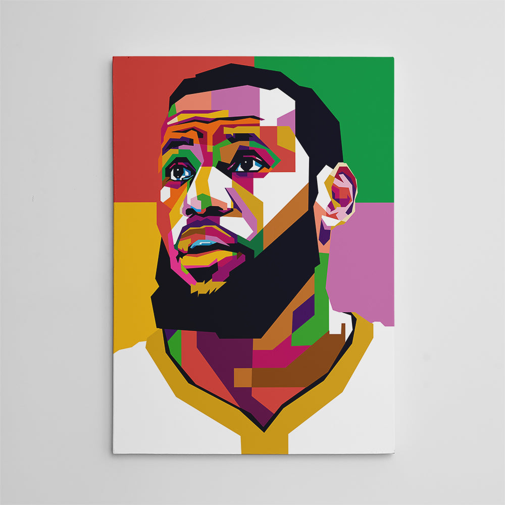 Exclusive Lebron Wall Art by Tovu Yovi
