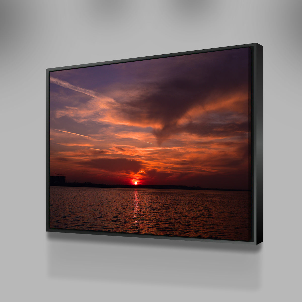 Stunning Bucharest Sunset 1 Wall Art for a Captivating Home Decor