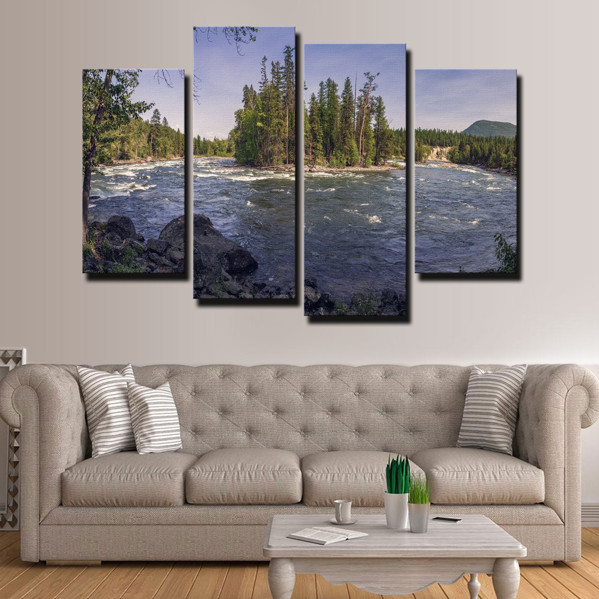 Stunning Kimberley Riverside Campground Wall Art by Mike Cotton