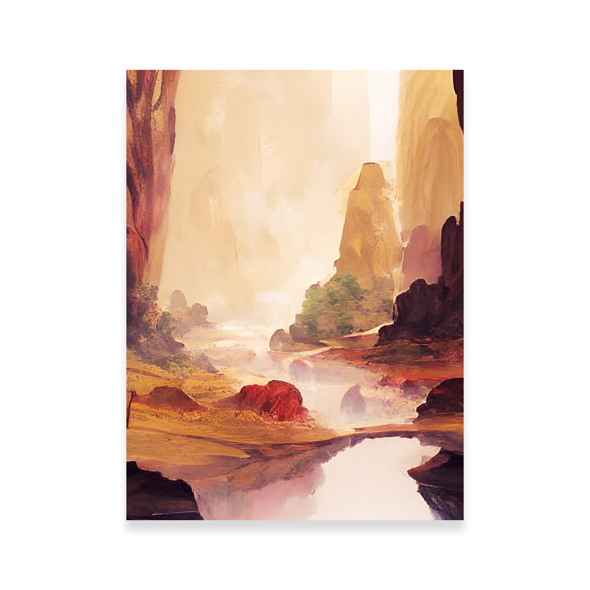 Exquisite The Valley Wall Art by Gabriel Ritcey