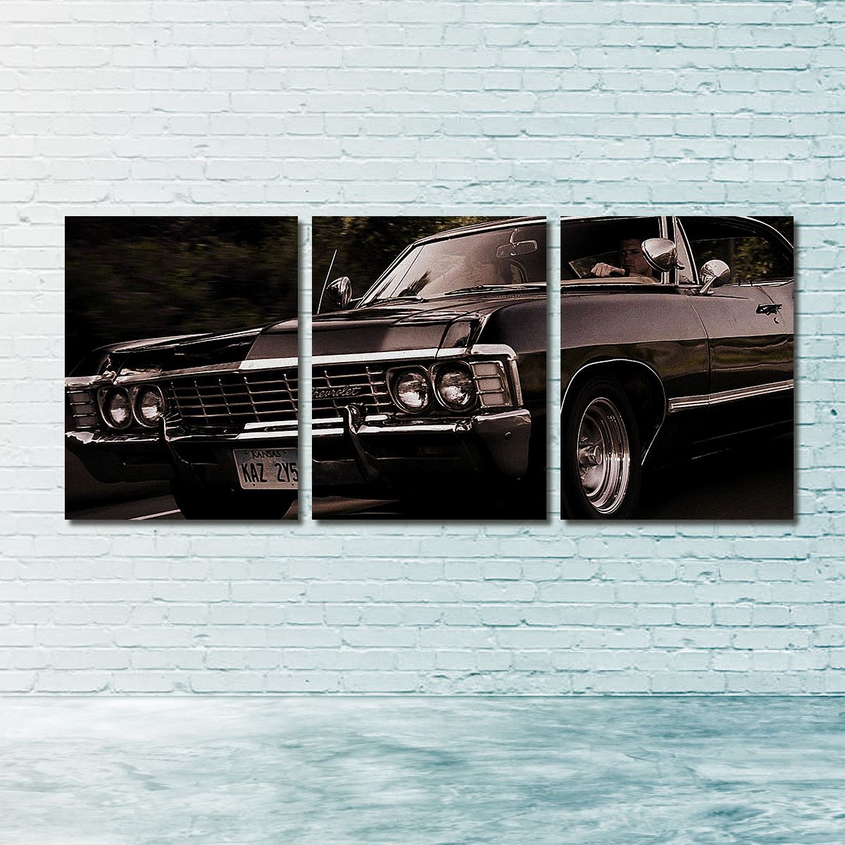 Eye - Catching Supernatural Impala Wall Art for Stunning Decor
