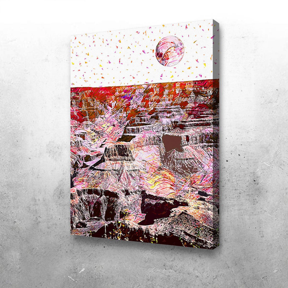 Exquisite Moonscape 14 Wall Art by Gab Fernando