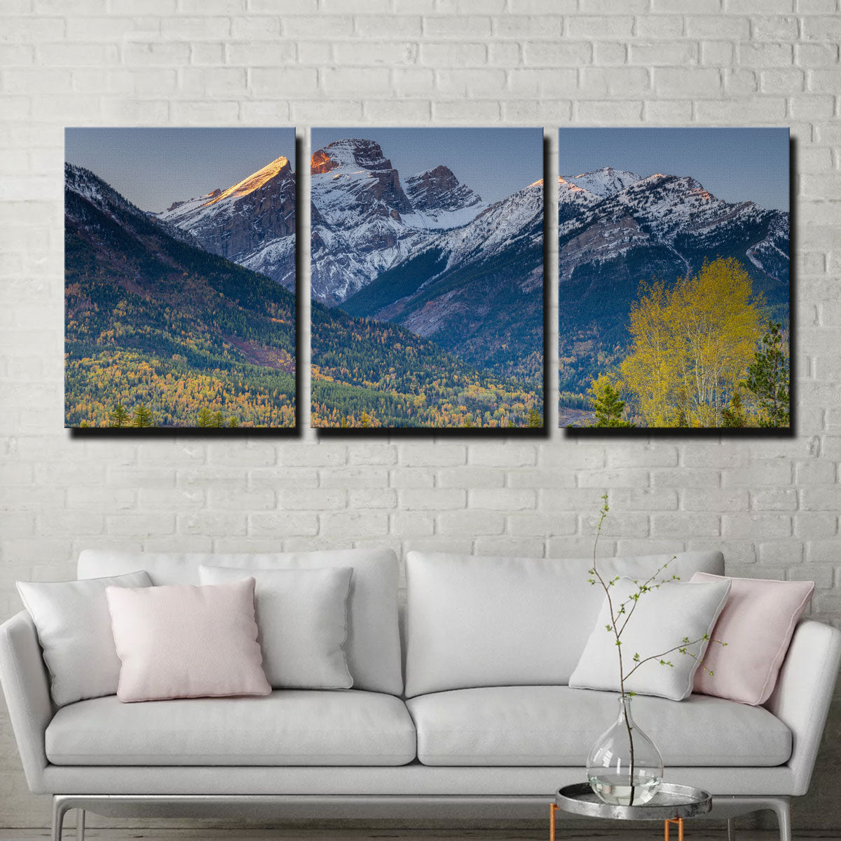 Exquisite Three Sisters Wall Art by Mike Cotton