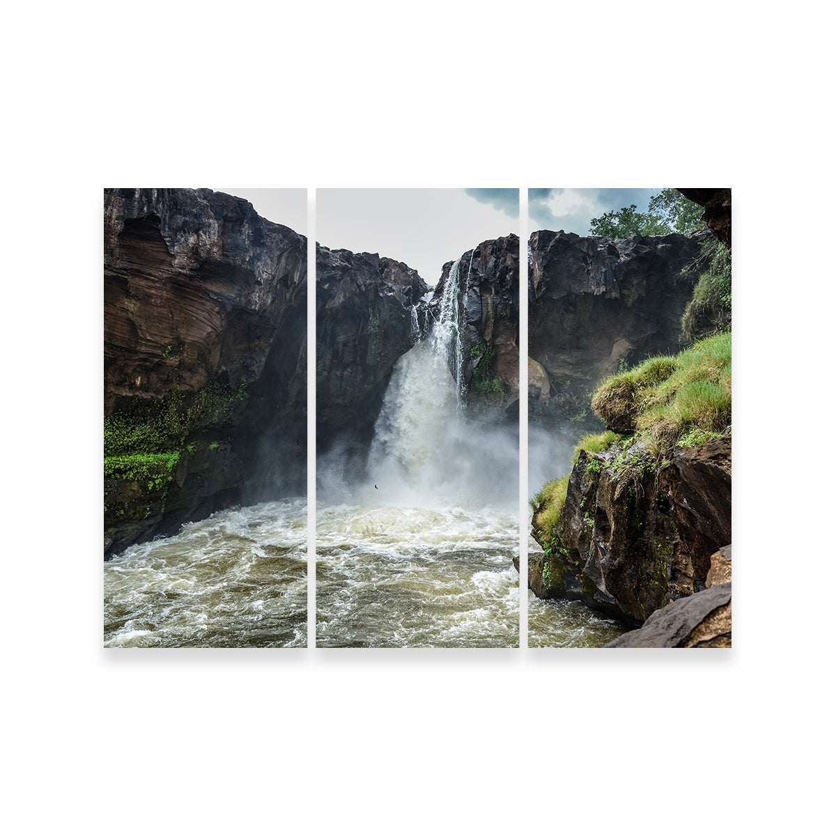 Brazilian Rio Farinha Waterfall Wall Art by Sofia Leite Fonseca