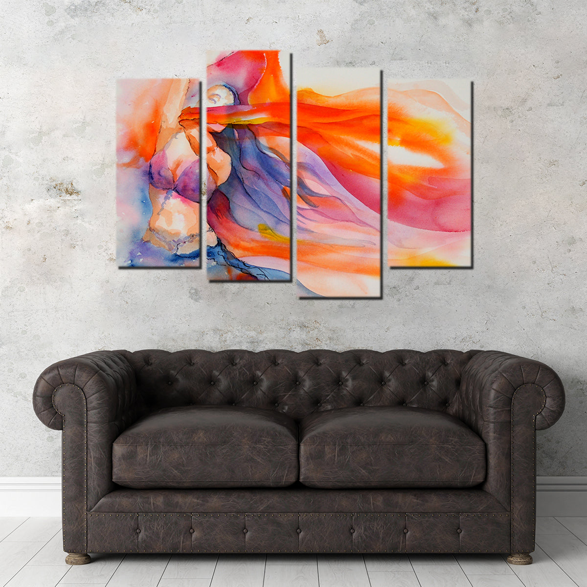 Exquisite Veil Swirl Wall Art by Gerry Segismundo