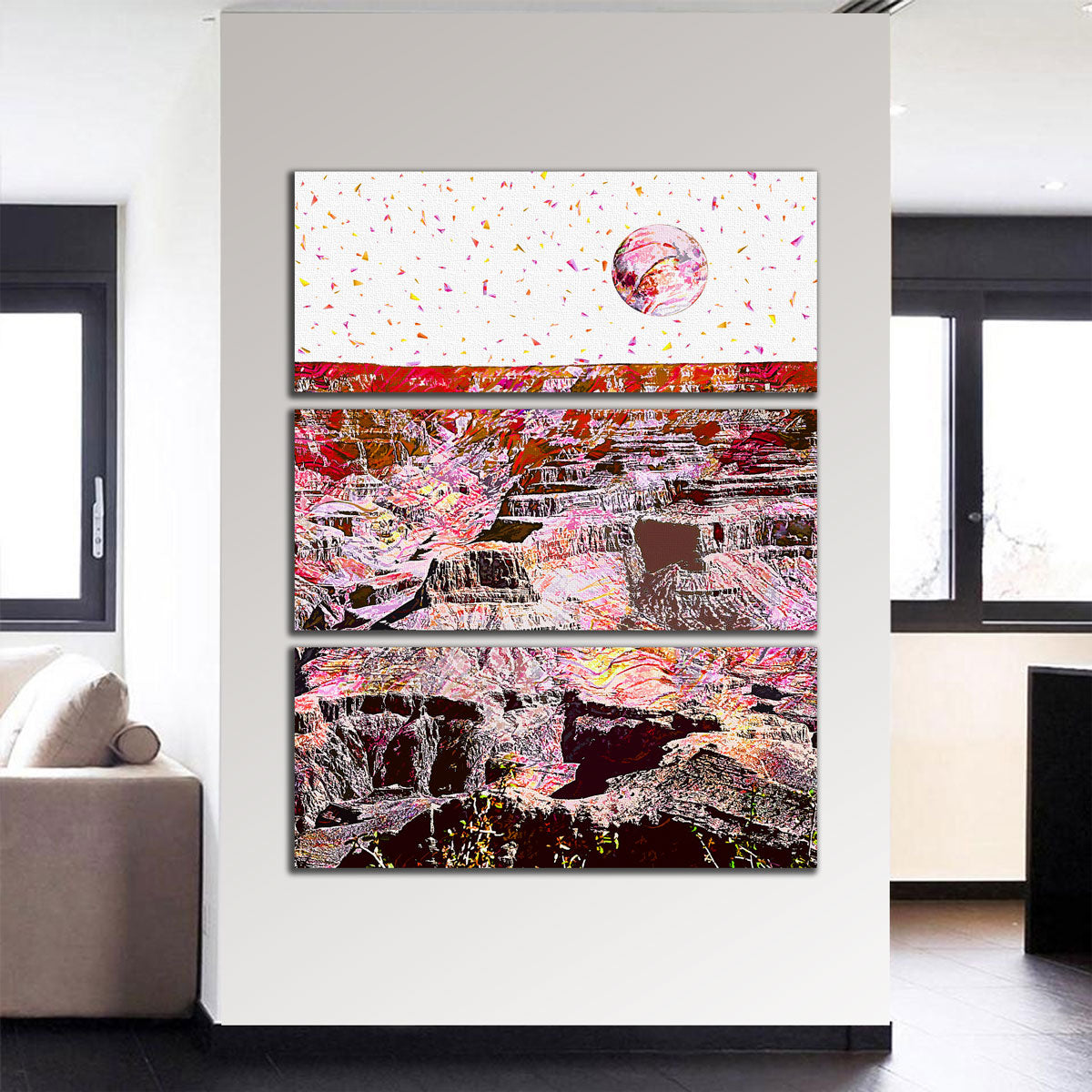 Exquisite Moonscape 14 Wall Art by Gab Fernando