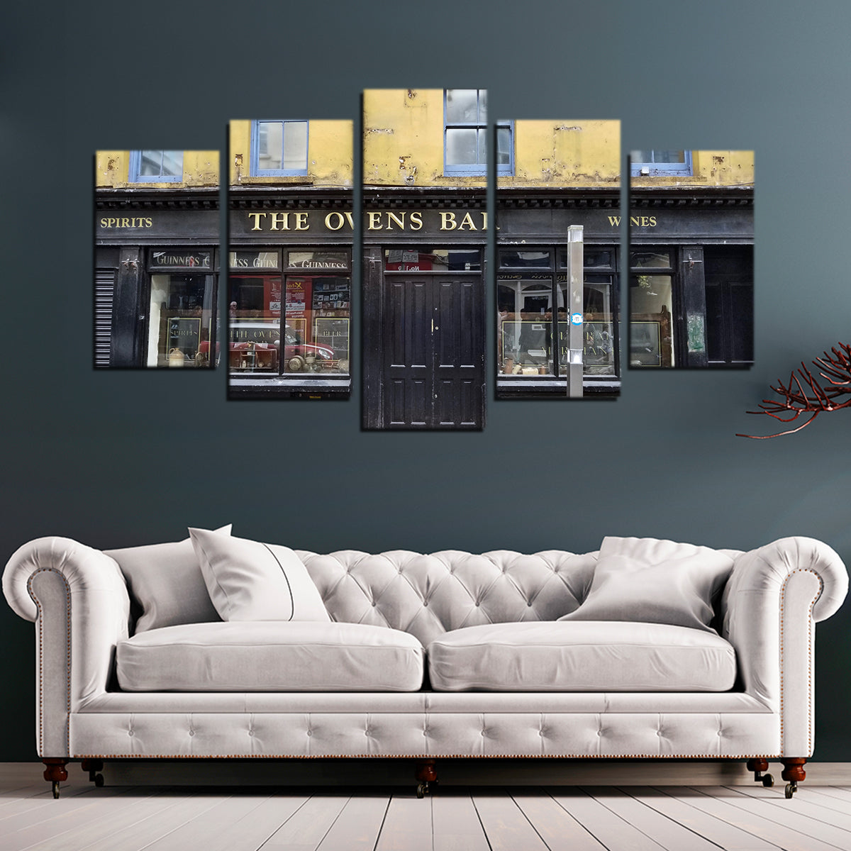 Stunning Cork Ireland Pub Wall Art by David Campbell