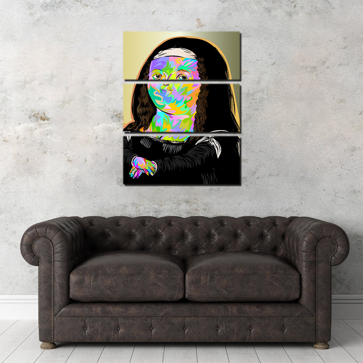 Stunning Thick Monalisa Wall Art for Home Decor