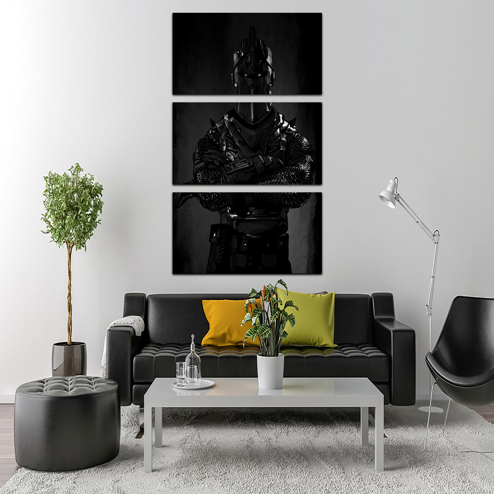 Stunning Knight Character Wall Art by Andy Brackpool