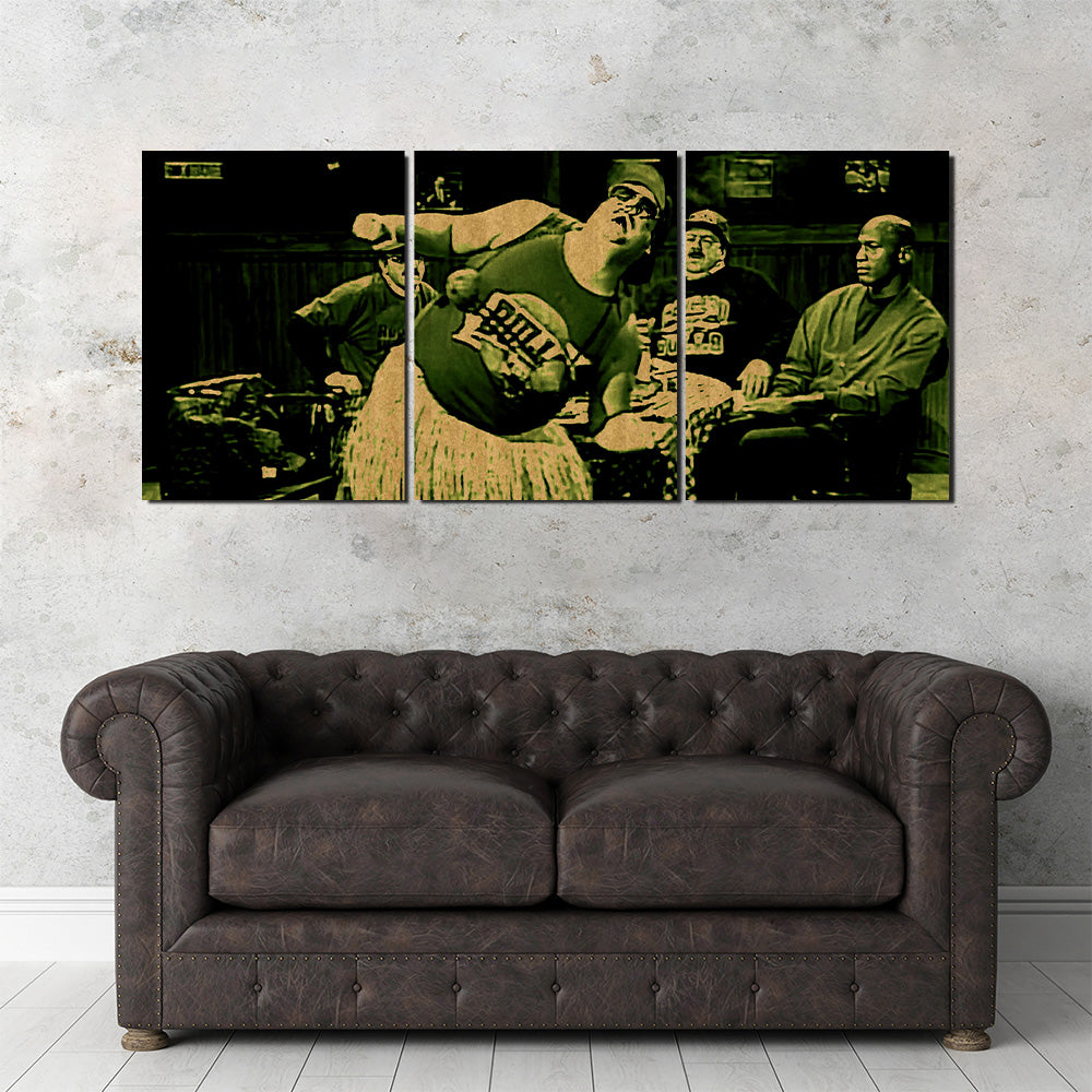 Da Bulls Sepia High - Quality Wall Art for Home Decor