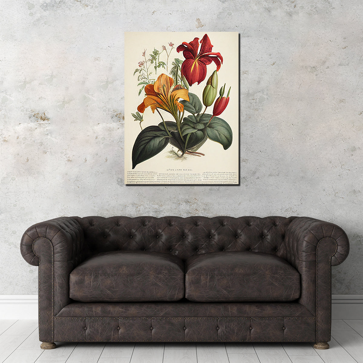 Exquisite Vintage Botanical Print Series 4 Wall Art by Jennifer Hotai