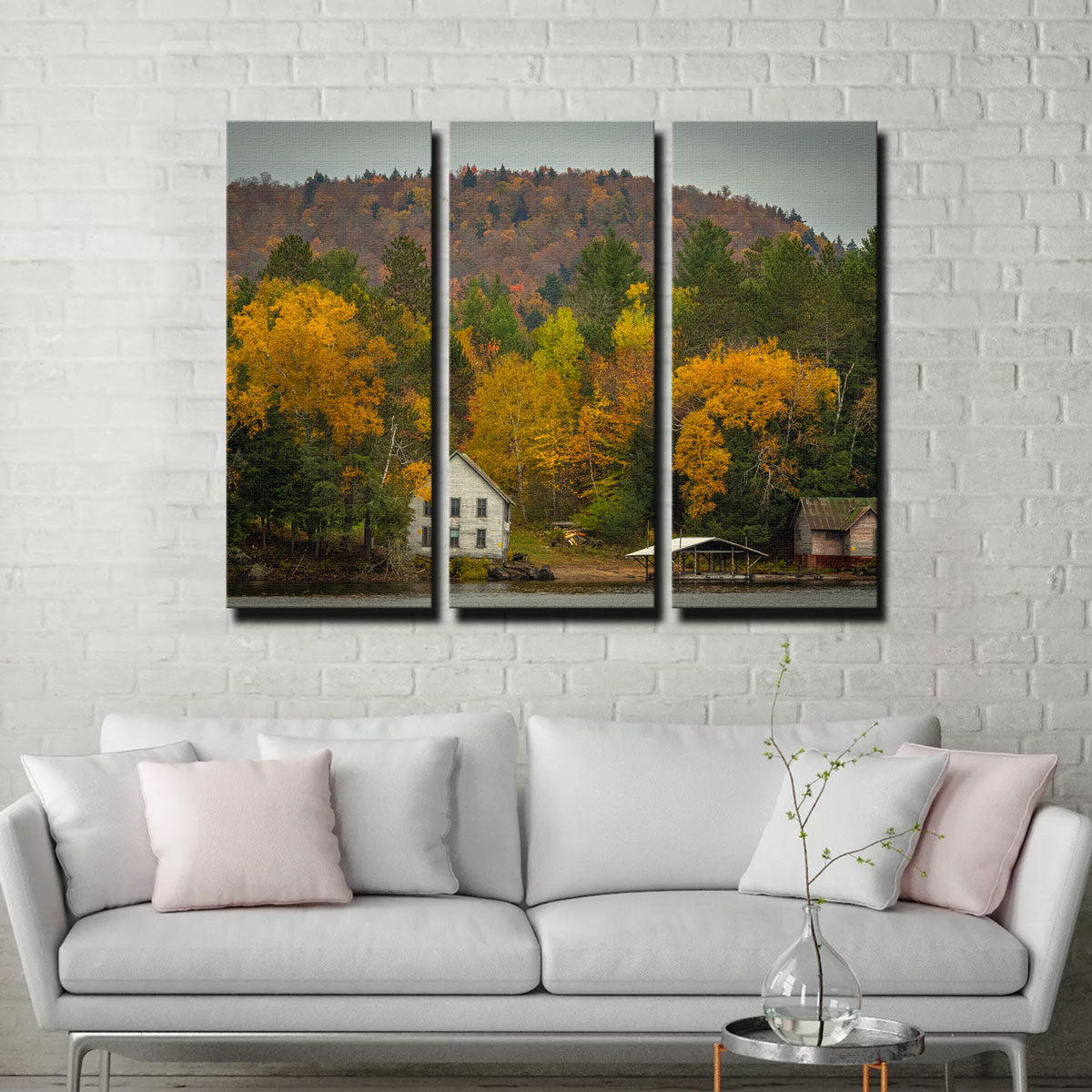 Stunning Fall in the Adirondacks Wall Art by Dennis Maida