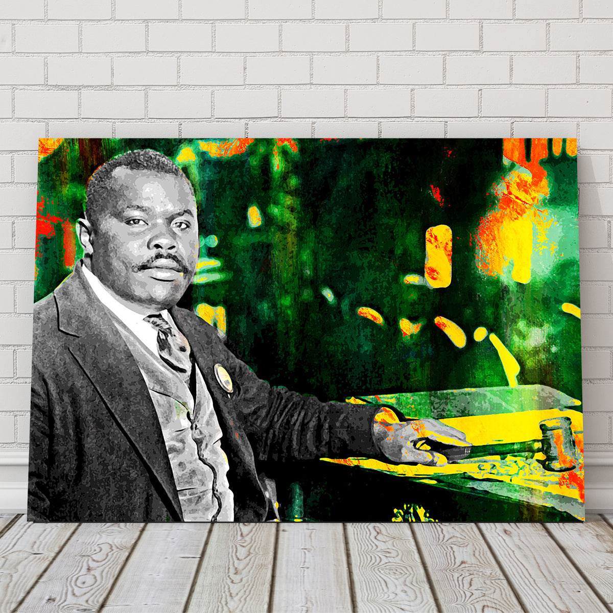 Marcus Garvey Inspiring Wall Art - Museum Quality Canvas Prints