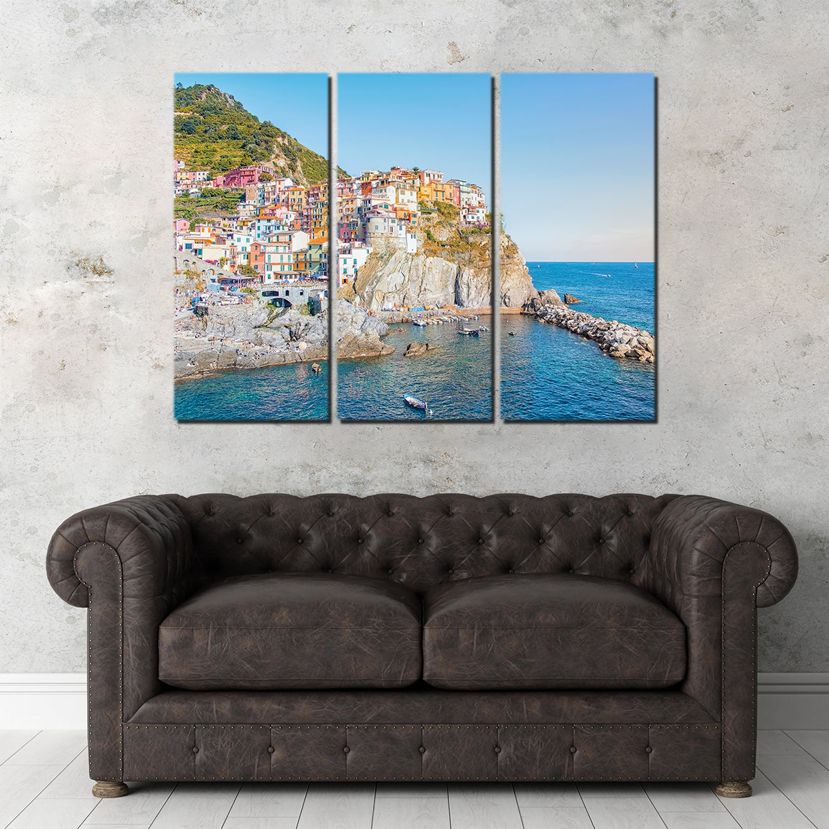 Exquisite Manarola Wall Art by Manjik Pictures