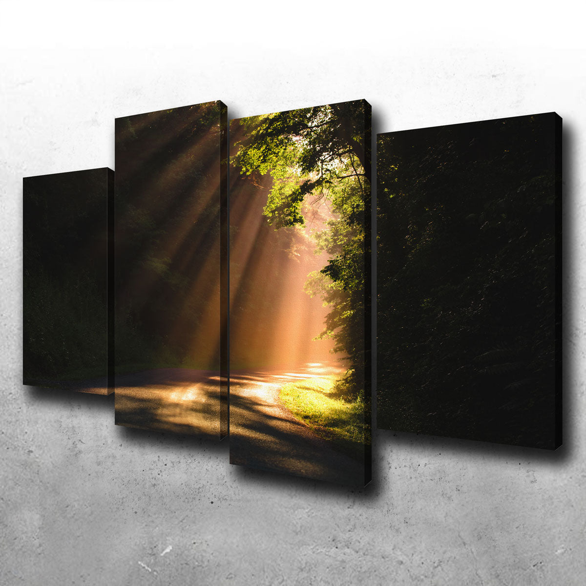 Stunning Morning Rays Wall Art by Lucas Moore