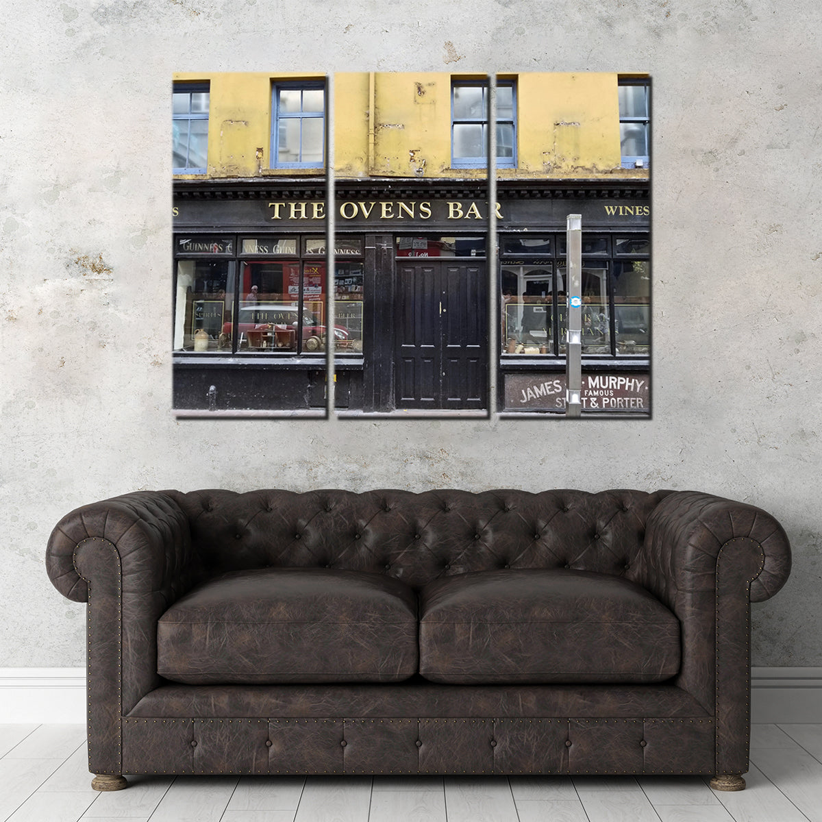 Stunning Cork Ireland Pub Wall Art by David Campbell
