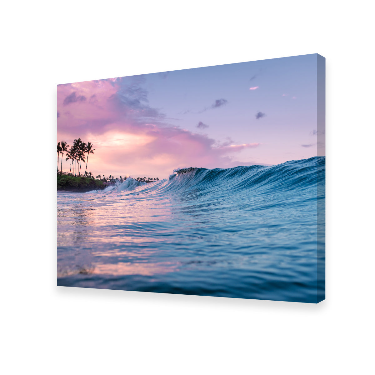 Gorgeous Sunrise Waves Wall Art by Lucas Moore