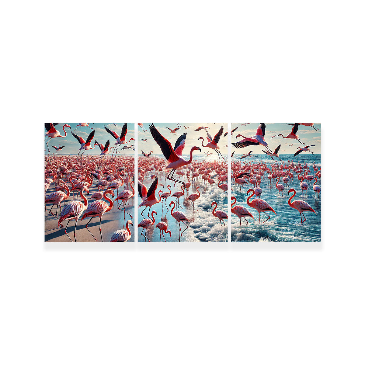 Stunning Flamingo Shore Wall Art for Your Decor