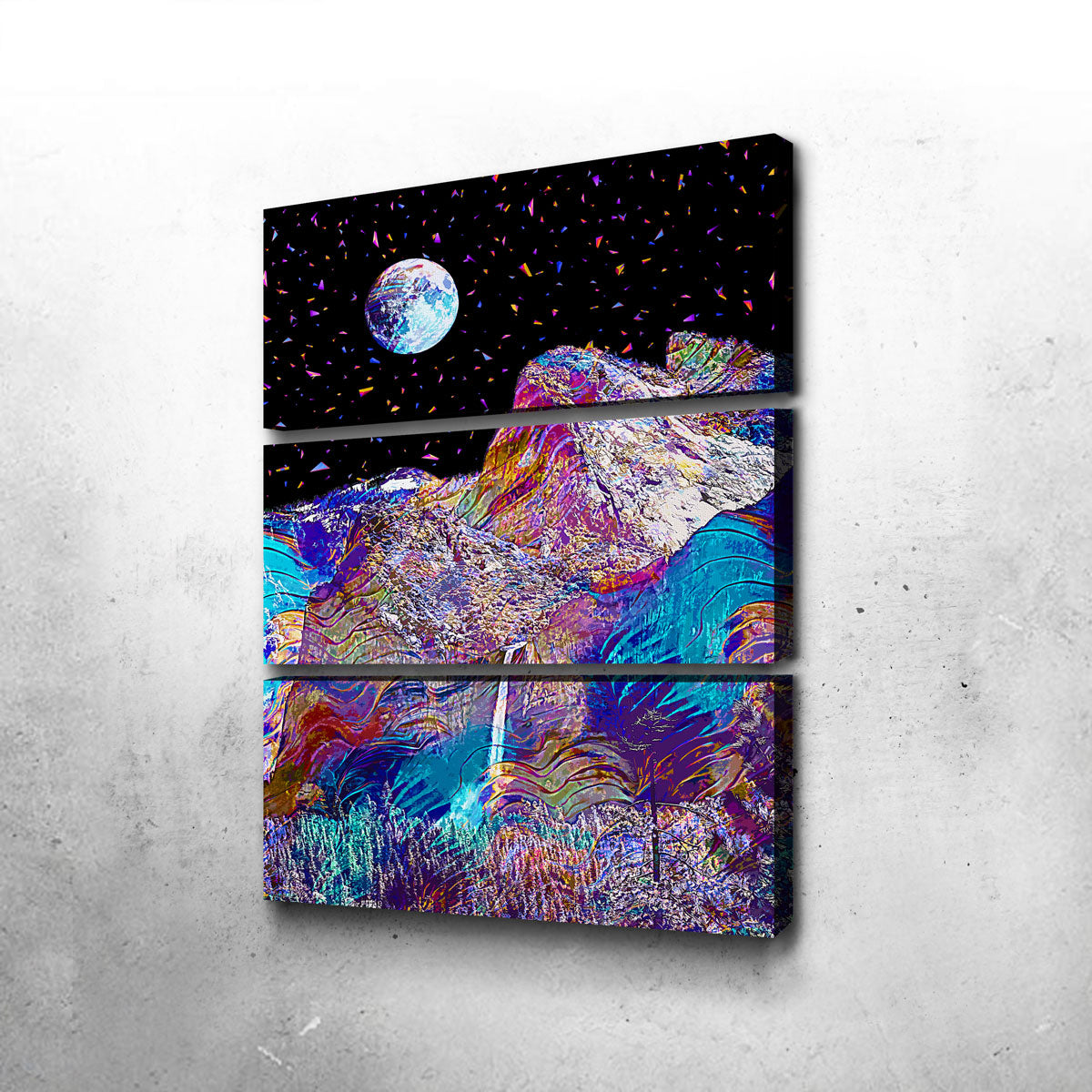 Stunning Moonscape 19 Wall Art by Gab Fernando