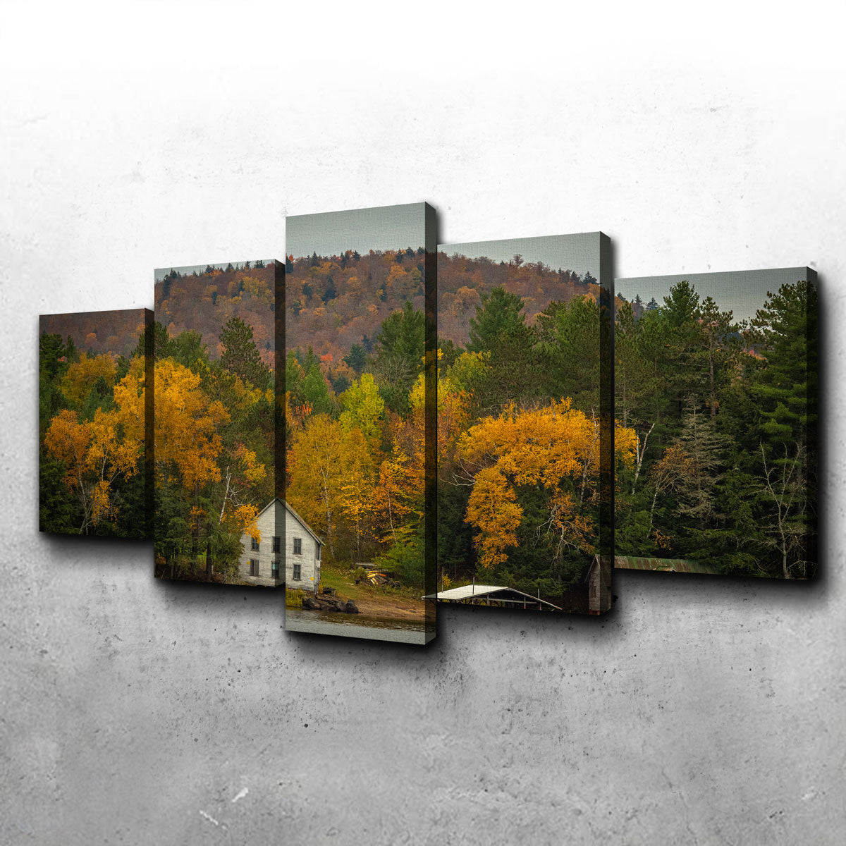 Stunning Fall in the Adirondacks Wall Art by Dennis Maida