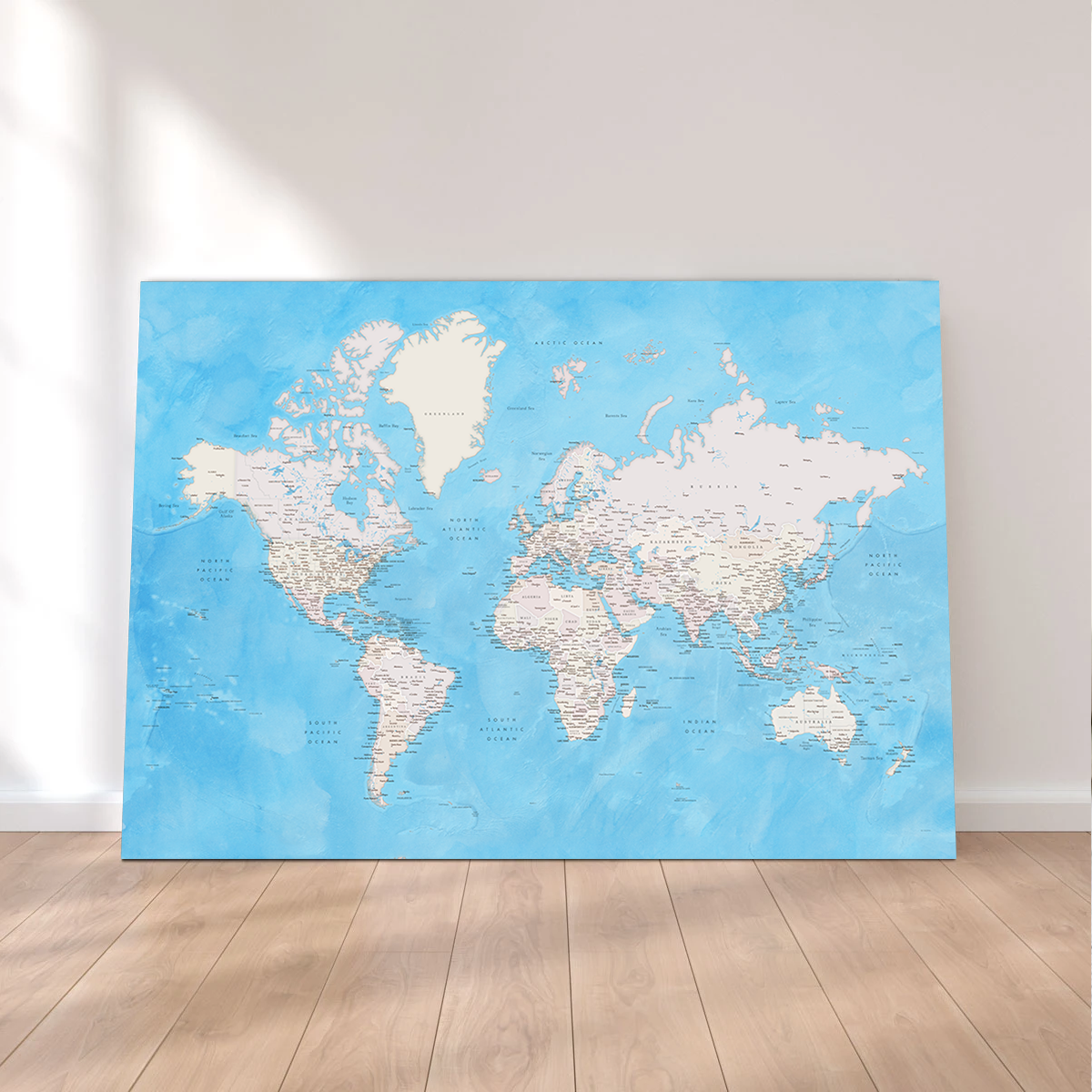 Stunning World Map 35 Wall Art for Your Decor
